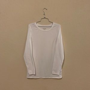 Thyme White Long Sleeve Shirt